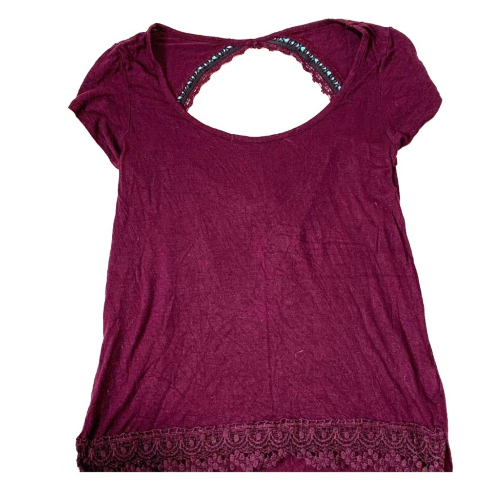 Maroon Top